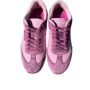 Vionic Breilyn Pink Shoes with suede women’s size 8.5